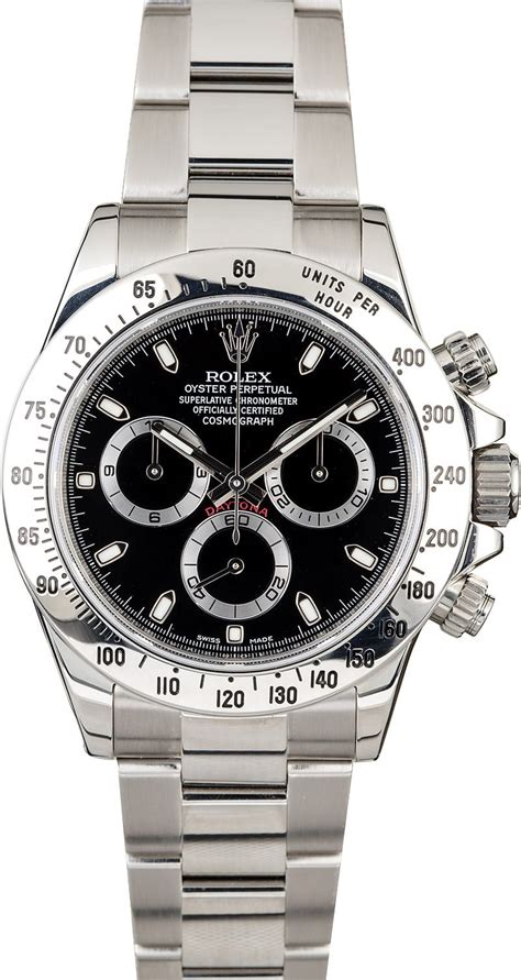 rolex daytona black face price.